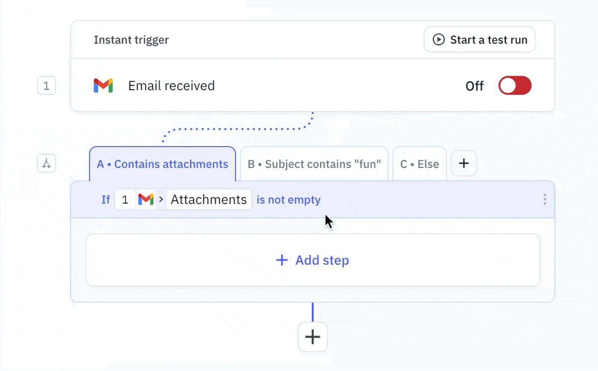 Animated demonstration of reordering paths by right-clicking on the path header to access reordering options